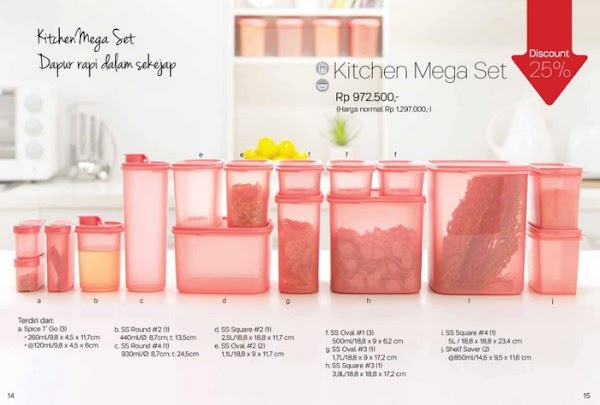 Tupperware Kitchen Mega Set