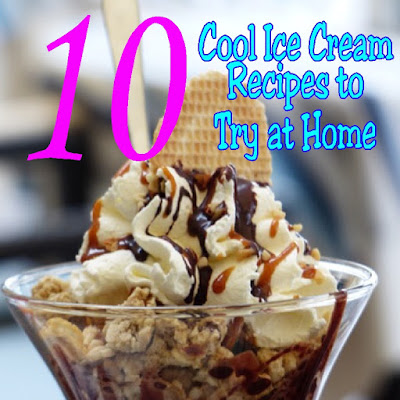 Stay cool and celebrate National Ice Cream month by making some home made ice cream in your favorite flavors.  These 10 ice cream recipes will help you celebrate in style with a sweet tooth that your family and friends will love you for.