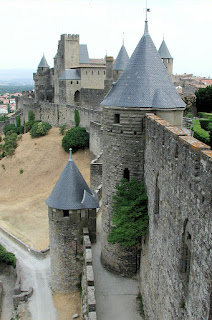 Muros de defesa da La Cité de Carcassone