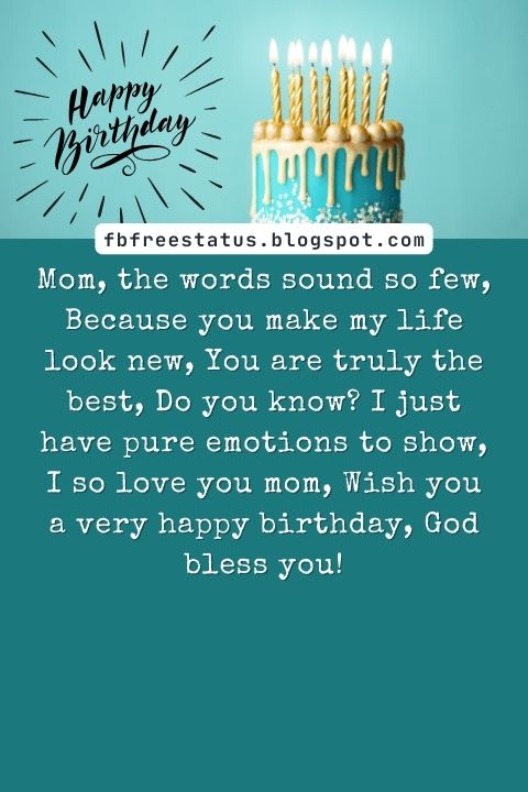 Birthday Wishes For Mom