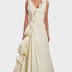 Vera Wang Tissue Taffeta A-Line Wedding Bridal Gown