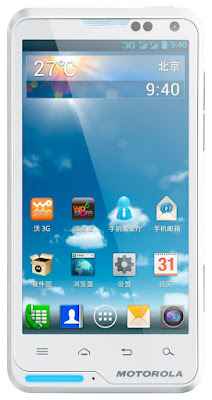 Motorola Motoluxe XT685 - Moto XT685 - China - White color