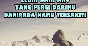 Gambar Kata Perpisahan Dp Bbm Sedih Perpisahan Cinta