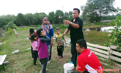 kolam pancing al cabin