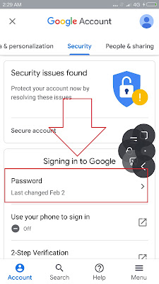 cara melihat password gmail