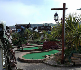 The Adventure Golf course in Swanage. Photo by Tiger Pragnell, May 2018