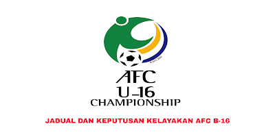 Keputusan Kelayakan AFC B-16 2020 (Jadual)