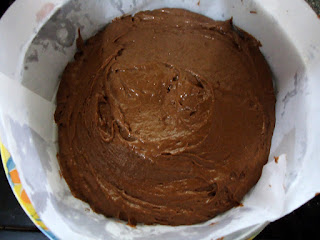 chocolate cake batter