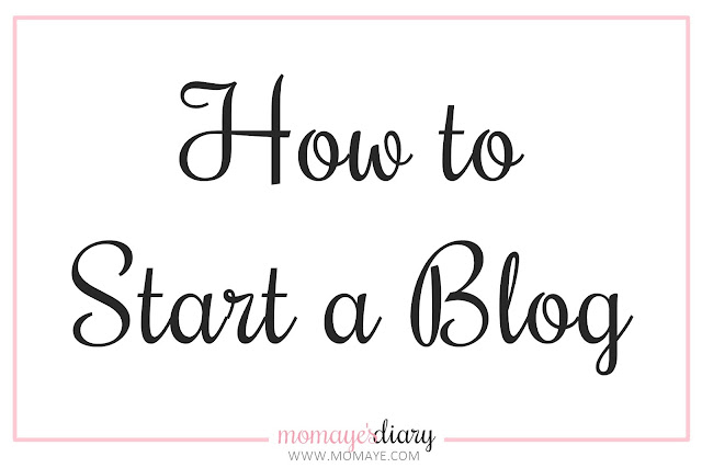 How To Start a Blog