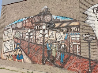 Mural in Moose Jaw