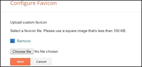 Add Favicon (URL Icon) to blogger blog