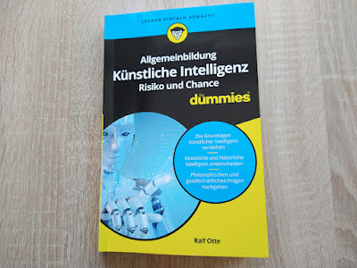 Das Buch "Allgemeinbildung Künstliche Intelligenz" aus der "Für Dummies" Reihe