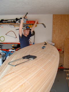 Cedar Stripping - Building a 15' Ranger Cedar Strip Canoe
