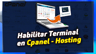 no tengo el terminal en mi hosting