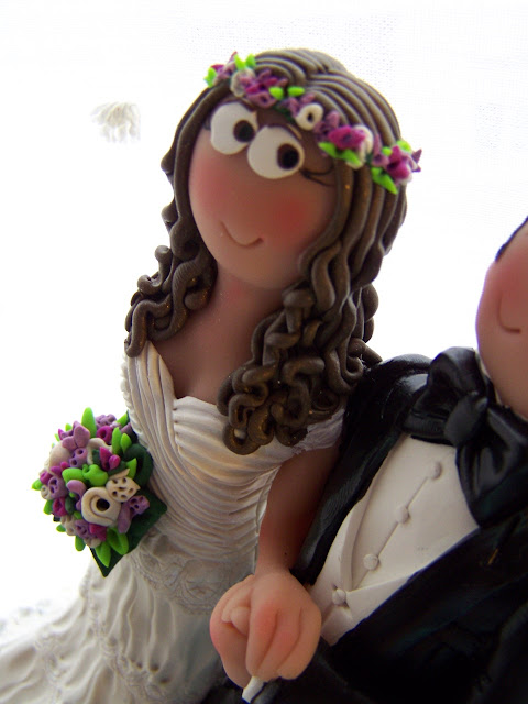 Figuras personalizadas para tu tarta de Boda Laura Guarnieri