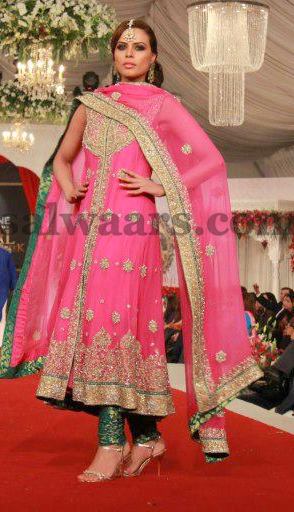 Bridal Salwar in Light Pink