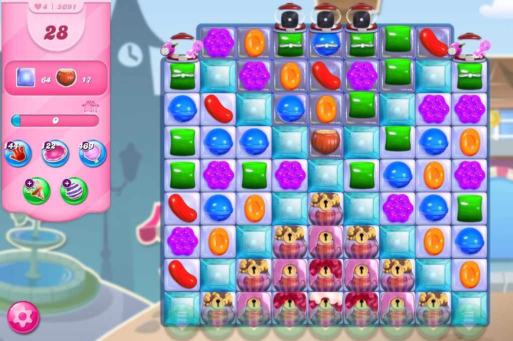 Candy Crush Saga level 5691