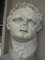 Emperor Domitian, Caesar, statue, bust 