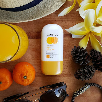 Review Kem chống nắng Laneige Sun Block Aqua+ SPF 35 PA++ 