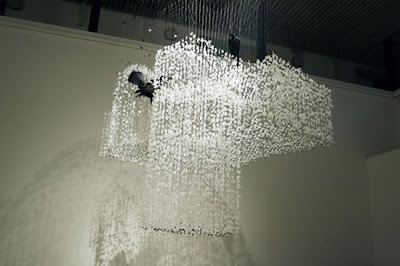 Unusual Floating Sculpture by Claire Morgan Seen On  www.coolpicturegallery.net