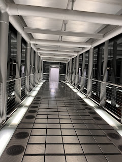 아시아나항공A380-연결다리