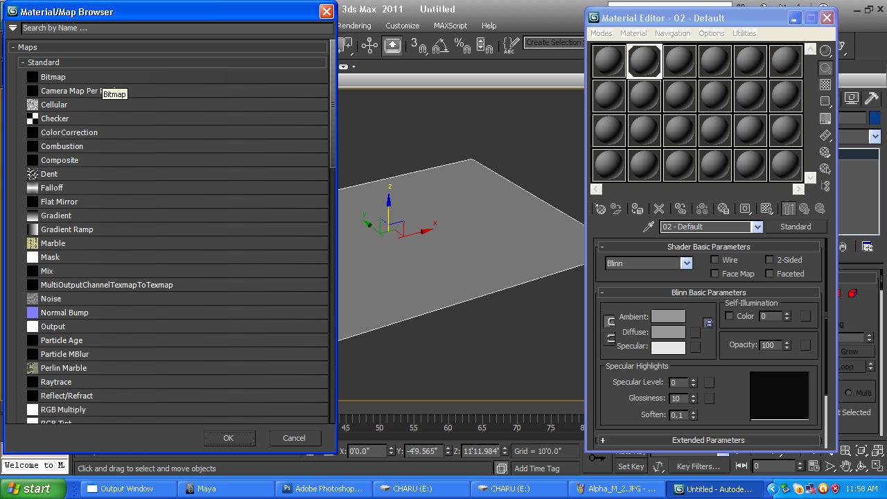 3d tutorials Using Alpha in 3dsMax