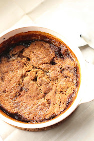 gateau pudding eau bouillante