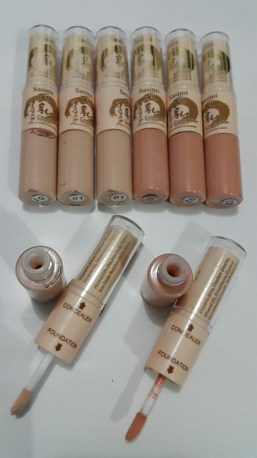 Cara PAKAI  FUNGSI  MANFAAT CONCEALER CREAM CM