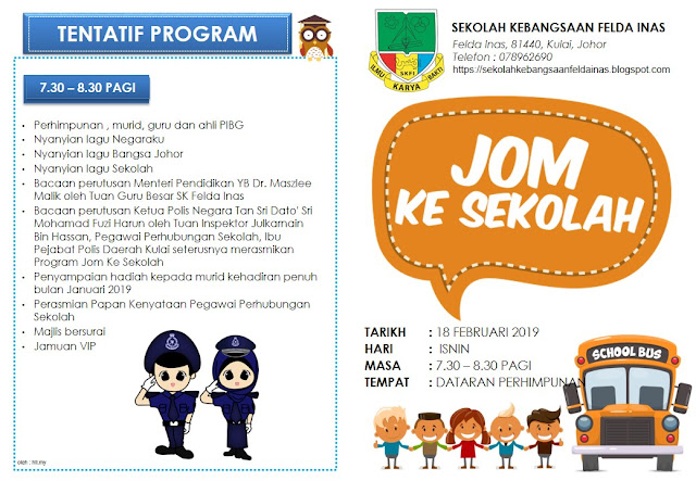 Program Jom Ke Sekolah | SK FELDA INAS, KULAI - JBA8020