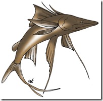 peces clipart blogolorear (3)