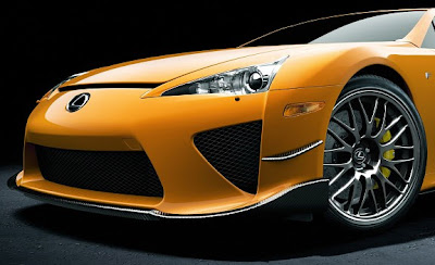  Lexus LFA in a special performance