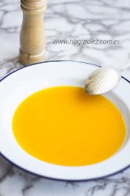 Crema de calabaza light