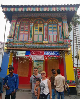 Barrio Indio o Little India, Singapur. Tang Teng Niah House.