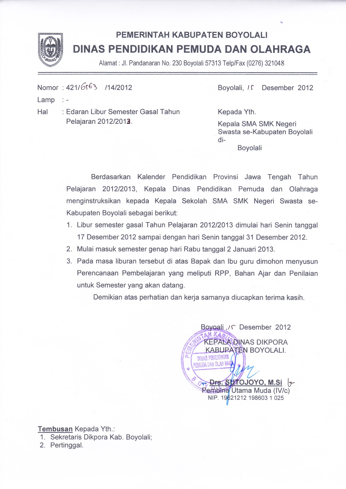 Contoh Surat Edaran Komite Sekolah Contoh Surat Tes ini memberikan tantangan tersendiri bagi mereka yang akan ujian.