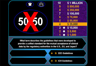Who Wants to Be a Millionaire fifty-fifty