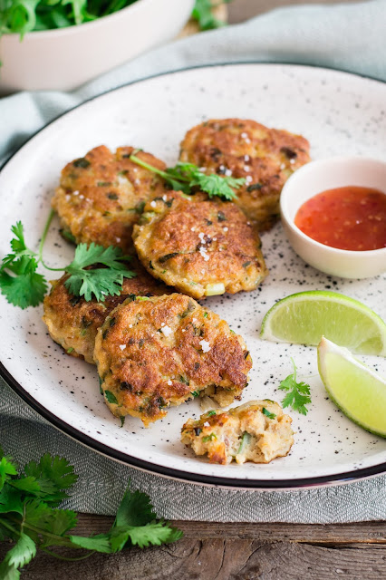 Recette des croquettes de poisson thaïes