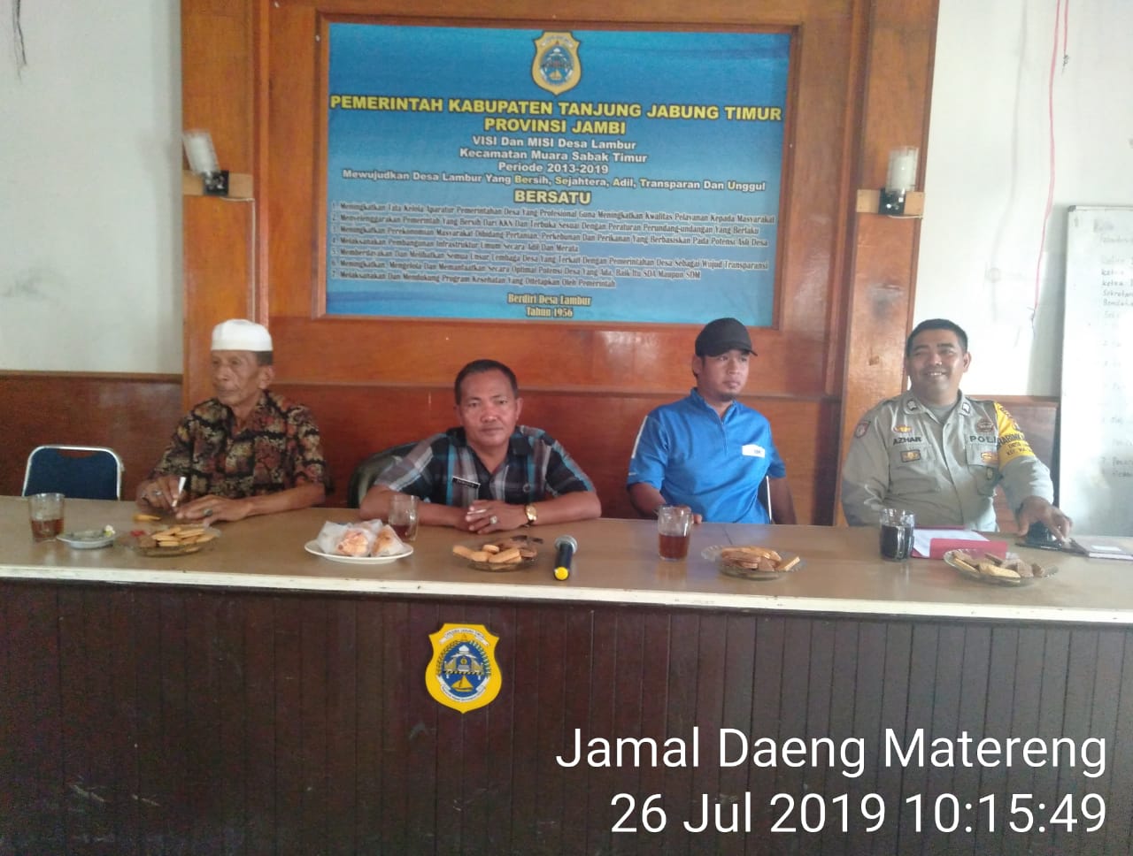 Persiapan Peringatan Hut Ri Ke 74 Di Desa Lambur