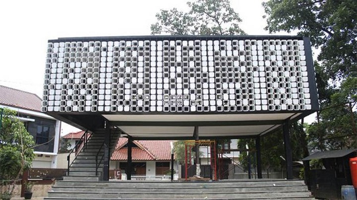 Gedung Microlibrary, Perpustakaan di Bandung yang Mendunia