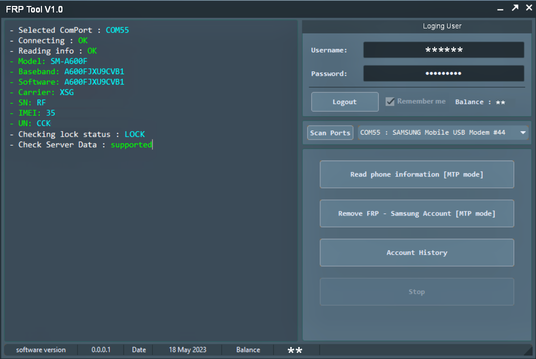 🔥🔥Samsung FRP bypass samfw tool-All SAMSUNG Devices (Android 11/12/13) 