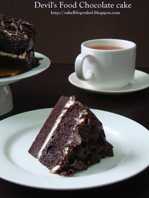 Rahel Blogspot: Devil's Food Chocolate Cake