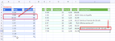 Power Query: Comentarios en resultado Consulta