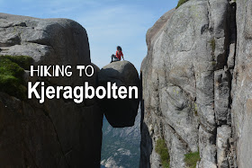 Hiking to Kjeragbolten