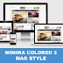 Minima Colored 3 Responsive Blogger Template