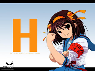 wallpapers  Suzumiya Haruhi no Yutsu   