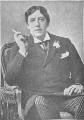 Oscar Wilde, with pocket square