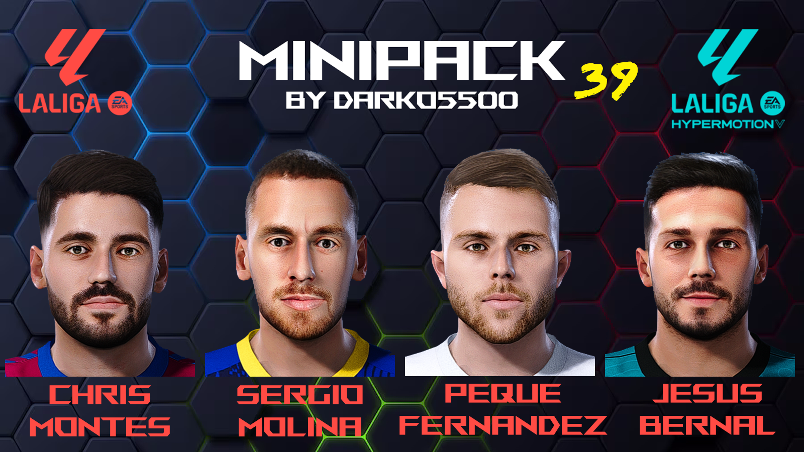 PES 2021 La Liga Mini Facepack #39 by Darko5500