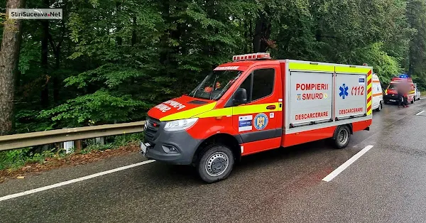 Accident mortal la Cârlibaba după ce un șofer a încercat să evite o căprioară. Un pasager care nu purta centura de siguranță a fost proiectat prin parbriz