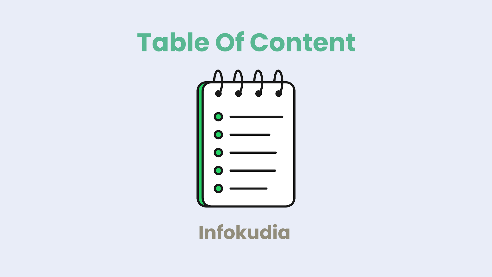 Cara Membuat Table Of Content Di Postingan Blog