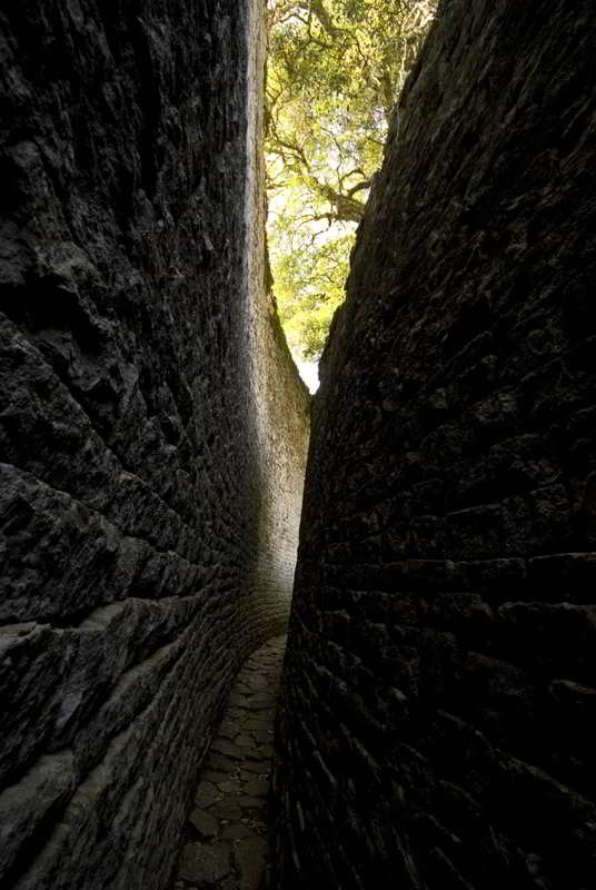 Corridors of the African castle