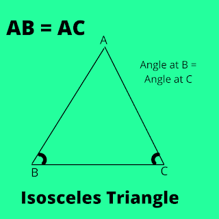 Isosceles Triangle ABC with equal angle